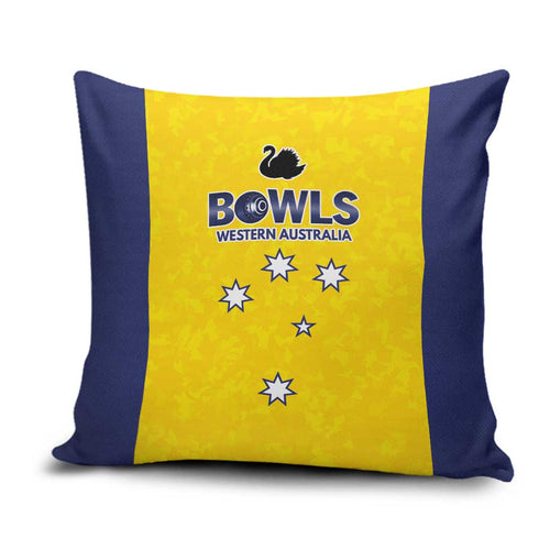 Western Australia Lawn Bowls Pillow Cover Aussie Minimalist Style - Aussie Hoodie