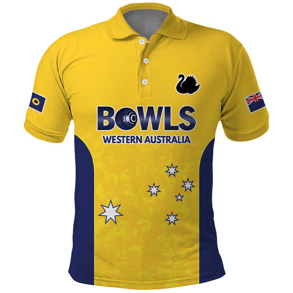 Western Australia Lawn Bowls Custom Polo Shirt Aussie Minimalist Style - Aussie Hoodie