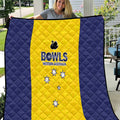 Western Australia Lawn Bowls Quilt Aussie Minimalist Style - Aussie Hoodie