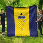 Western Australia Lawn Bowls Quilt Aussie Minimalist Style - Aussie Hoodie
