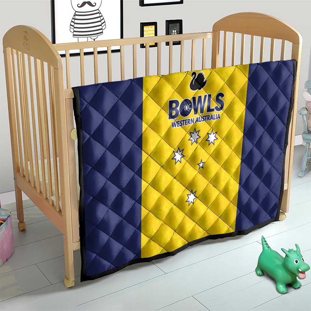 Western Australia Lawn Bowls Quilt Aussie Minimalist Style - Aussie Hoodie