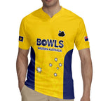 Western Australia Lawn Bowls Custom Rugby Jersey Aussie Minimalist Style - Aussie Hoodie