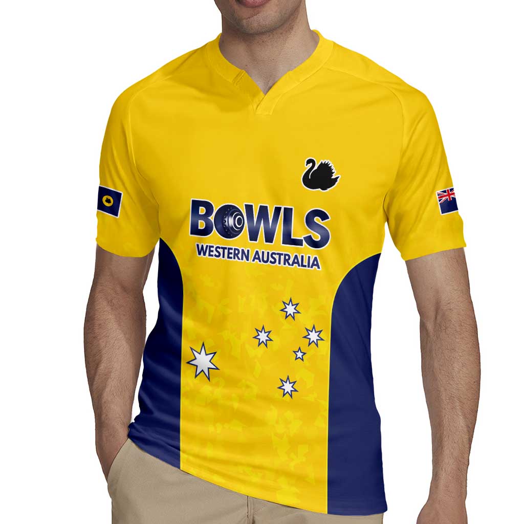 Western Australia Lawn Bowls Custom Rugby Jersey Aussie Minimalist Style - Aussie Hoodie