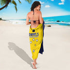 Western Australia Lawn Bowls Sarong Aussie Minimalist Style - Aussie Hoodie