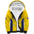 Western Australia Lawn Bowls Custom Sherpa Hoodie Aussie Minimalist Style - Aussie Hoodie