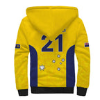 Western Australia Lawn Bowls Custom Sherpa Hoodie Aussie Minimalist Style - Aussie Hoodie