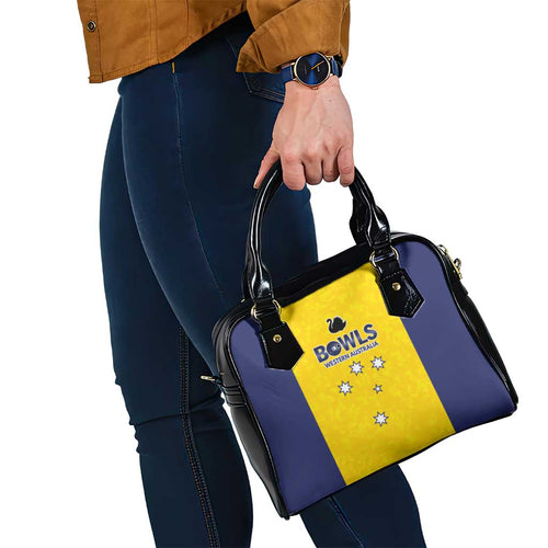 Western Australia Lawn Bowls Shoulder Handbag Aussie Minimalist Style - Aussie Hoodie