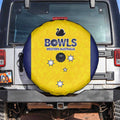 Western Australia Lawn Bowls Spare Tire Cover Aussie Minimalist Style - Aussie Hoodie