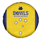 Western Australia Lawn Bowls Spare Tire Cover Aussie Minimalist Style - Aussie Hoodie