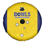 Western Australia Lawn Bowls Spare Tire Cover Aussie Minimalist Style - Aussie Hoodie