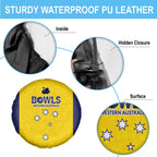 Western Australia Lawn Bowls Spare Tire Cover Aussie Minimalist Style - Aussie Hoodie