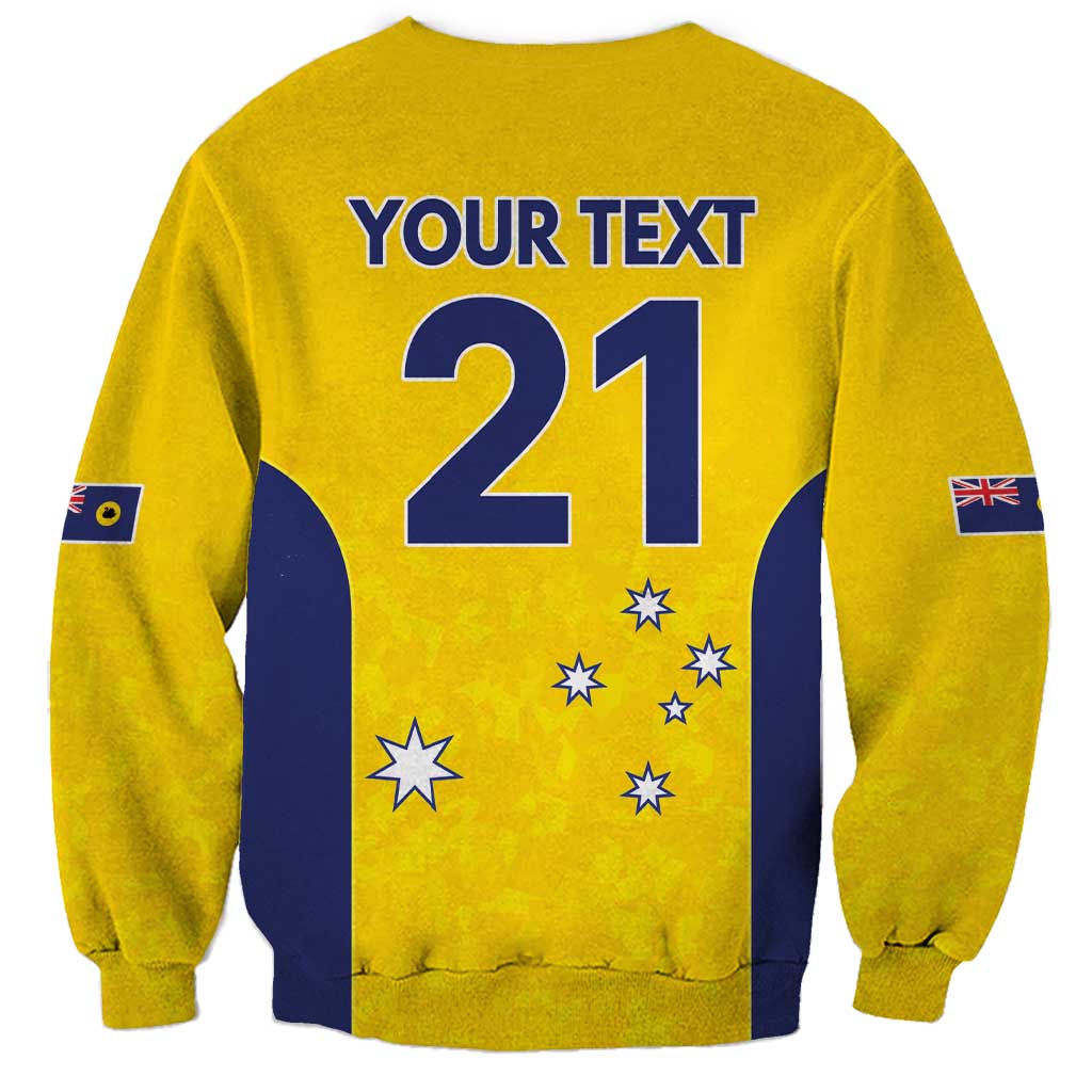 Western Australia Lawn Bowls Custom Sweatshirt Aussie Minimalist Style - Aussie Hoodie