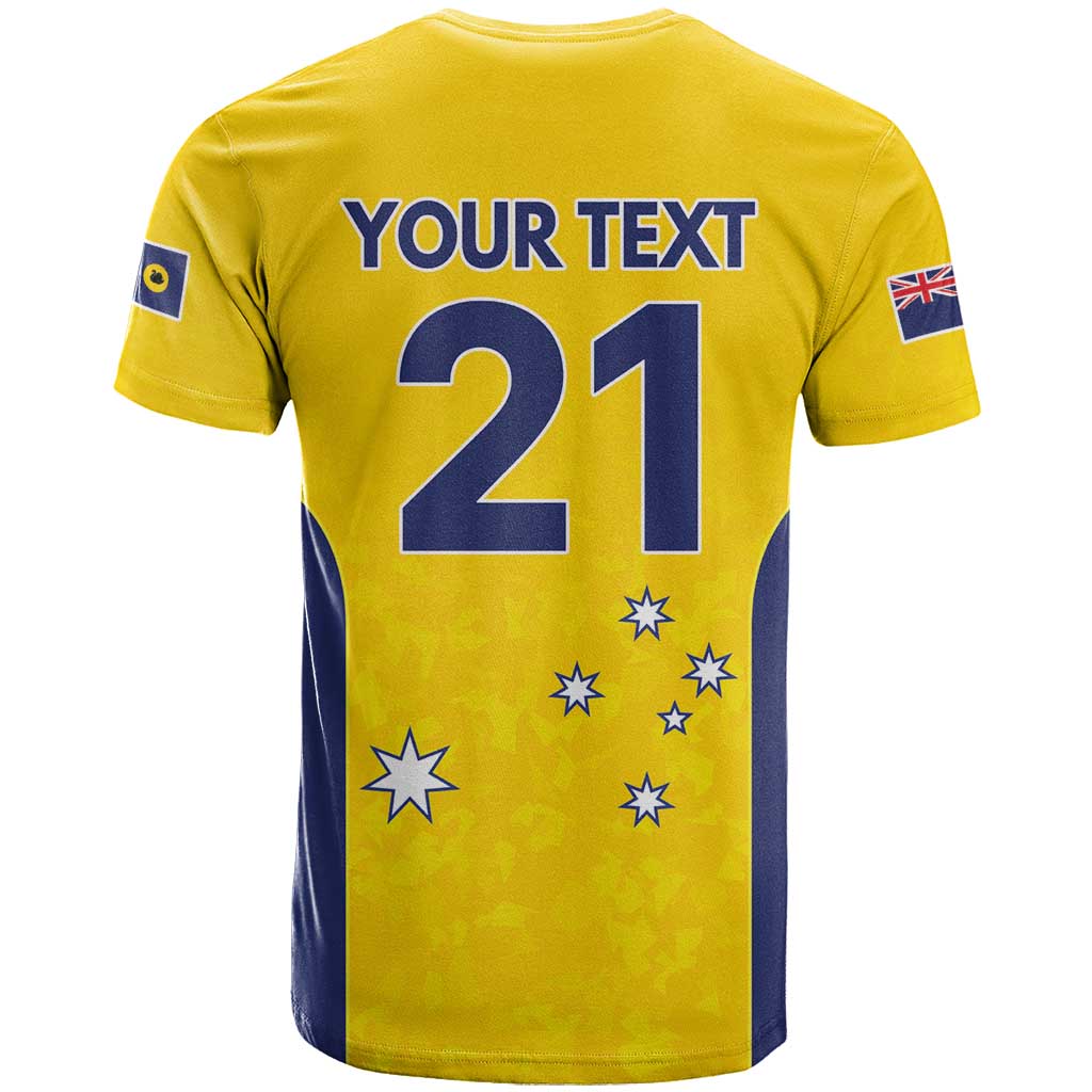 Western Australia Lawn Bowls Custom T Shirt Aussie Minimalist Style - Aussie Hoodie