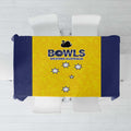 Western Australia Lawn Bowls Tablecloth Aussie Minimalist Style - Aussie Hoodie