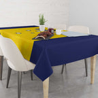 Western Australia Lawn Bowls Tablecloth Aussie Minimalist Style - Aussie Hoodie