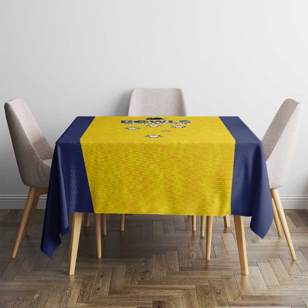 Western Australia Lawn Bowls Tablecloth Aussie Minimalist Style - Aussie Hoodie