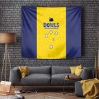 Western Australia Lawn Bowls Tapestry Aussie Minimalist Style - Aussie Hoodie