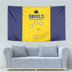 Western Australia Lawn Bowls Tapestry Aussie Minimalist Style - Aussie Hoodie