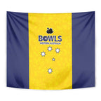 Western Australia Lawn Bowls Tapestry Aussie Minimalist Style - Aussie Hoodie