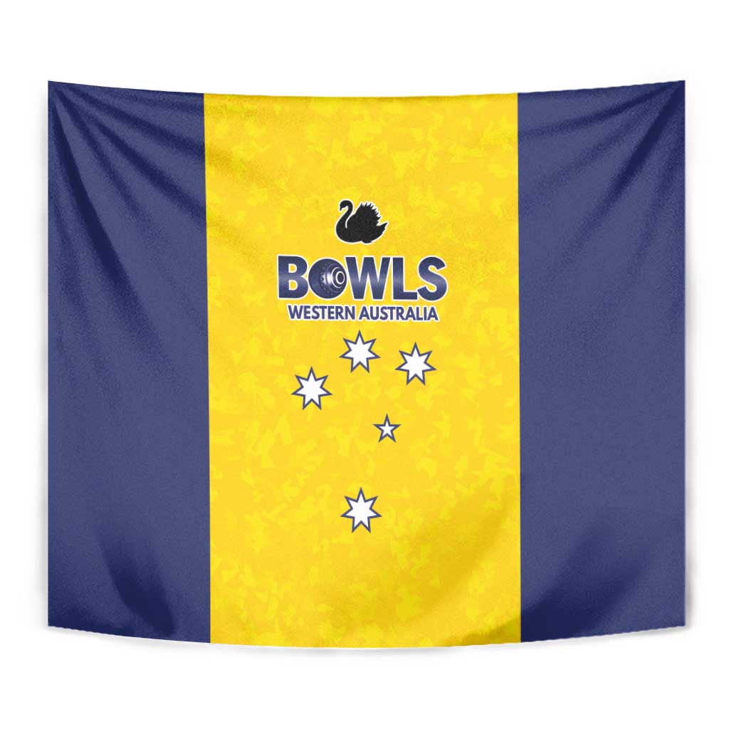 Western Australia Lawn Bowls Tapestry Aussie Minimalist Style - Aussie Hoodie