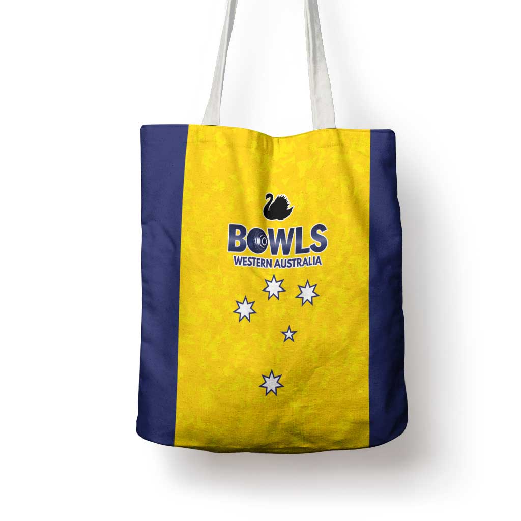 Western Australia Lawn Bowls Tote Bag Aussie Minimalist Style - Aussie Hoodie