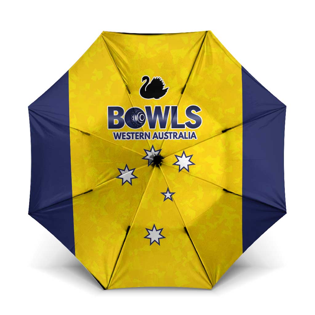 Western Australia Lawn Bowls Umbrella Aussie Minimalist Style - Aussie Hoodie