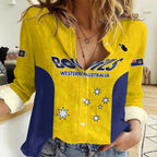 Western Australia Lawn Bowls Custom Women Casual Shirt Aussie Minimalist Style - Aussie Hoodie