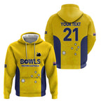 Western Australia Lawn Bowls Custom Zip Hoodie Aussie Minimalist Style - Aussie Hoodie