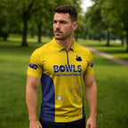Western Australia Lawn Bowls Custom Zipper Polo Shirt Aussie Minimalist Style - Aussie Hoodie