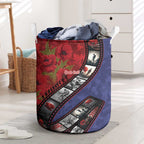 Personalised ANZAC Spirit 1915-2026 Filmstrip Tribute Laundry Basket Lest We Forget 25 April