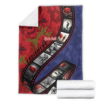 Personalised ANZAC Spirit 1915-2026 Filmstrip Tribute Blanket Lest We Forget 25 April
