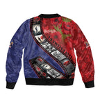 Personalised ANZAC Spirit 1915-2026 Filmstrip Tribute Bomber Jacket Lest We Forget 25 April
