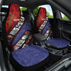 Personalised ANZAC Spirit 1915-2026 Filmstrip Tribute Car Seat Cover Lest We Forget 25 April