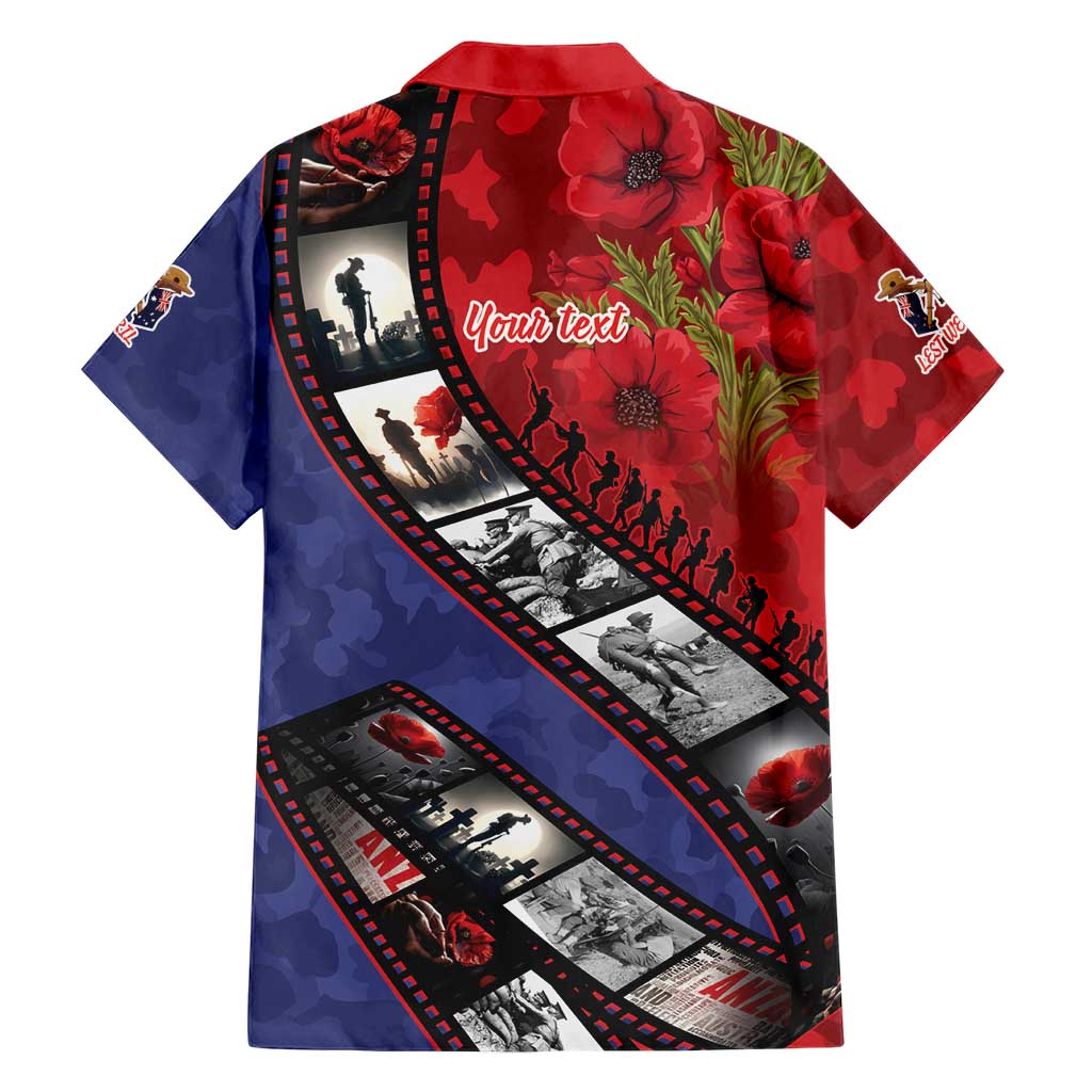 Personalised ANZAC Spirit 1915-2026 Filmstrip Tribute Family Matching Summer Maxi Dress and Hawaiian Shirt Lest We Forget 25 April