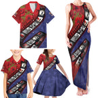 Personalised ANZAC Spirit 1915-2026 Filmstrip Tribute Family Matching Tank Maxi Dress and Hawaiian Shirt Lest We Forget 25 April
