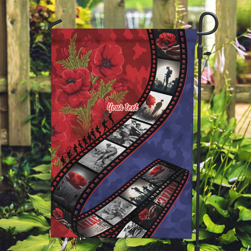 Personalised ANZAC Spirit 1915-2026 Filmstrip Tribute Garden Flag Lest We Forget 25 April