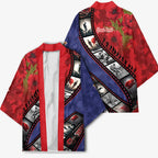 Personalised ANZAC Spirit 1915-2026 Filmstrip Tribute Kimono Lest We Forget 25 April