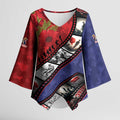Personalised ANZAC Spirit 1915-2026 Filmstrip Tribute Kimono Sleeve Blouse Lest We Forget 25 April