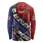 Personalised ANZAC Spirit 1915-2026 Filmstrip Tribute Long Sleeve Shirt Lest We Forget 25 April