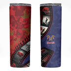 Personalised ANZAC Spirit 1915-2026 Filmstrip Tribute Skinny Tumbler Lest We Forget 25 April