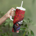 Personalised ANZAC Spirit 1915-2026 Filmstrip Tribute Tumbler With Handle Lest We Forget 25 April