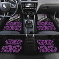 Personalised Remembering ANZAC Lest We Forget Car Mats Vintage Film Frame Memorial Purple Poppy