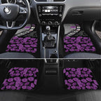 Personalised Remembering ANZAC Lest We Forget Car Mats Vintage Film Frame Memorial Purple Poppy