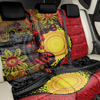 Platypus Aboriginal Art Style Back Car Seat Cover