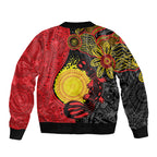 Platypus Aboriginal Art Style Bomber Jacket