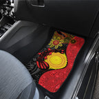 Platypus Aboriginal Art Style Car Mats