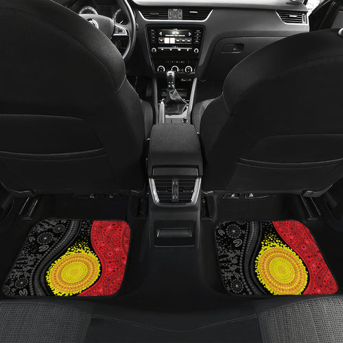 Platypus Aboriginal Art Style Car Mats