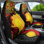 Platypus Aboriginal Art Style Car Seat Cover