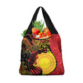 Platypus Aboriginal Art Style Grocery Bag