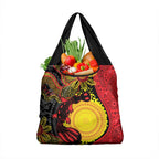 Platypus Aboriginal Art Style Grocery Bag